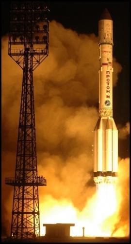 Russie : 3 nouveaux satellites pour le système de navigation Glonass placés sur orbite proton m2.jpg