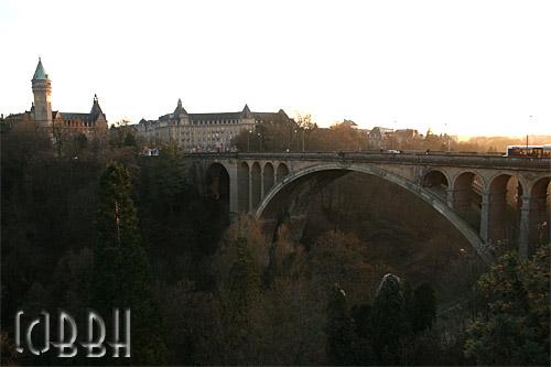 Luxembourg-Ville: le Pont Adolphe
