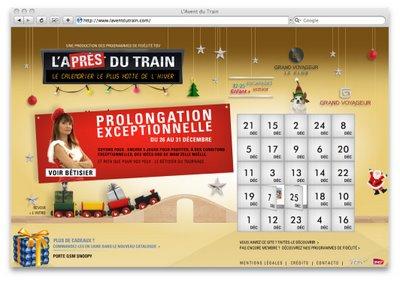 Advertainment bêtisier d'Axelle Lafont pour SNCF
