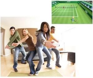 Wii tennis