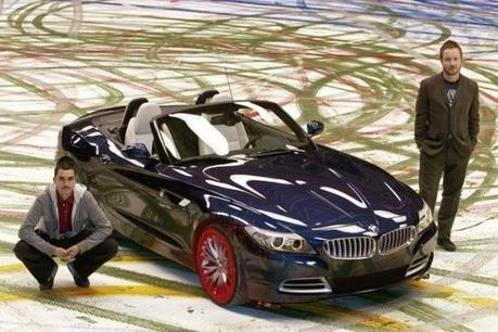 Le Z4 BMW joue les artistes-peintres ! Z4
