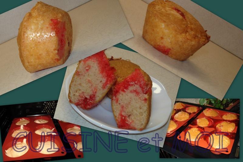 Muffins aux fraises que pour les enfants