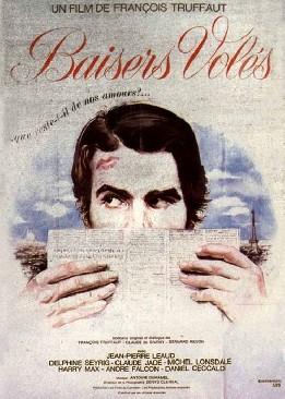 Cycle François Truffaut (suite) : « Baisers  volés »  (1968)