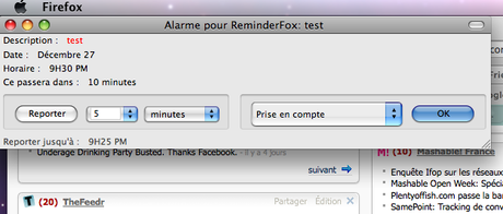 reminderfox-1 N’oubliez plus rien avec ReminderFox, un pense-bête pour Firefox 