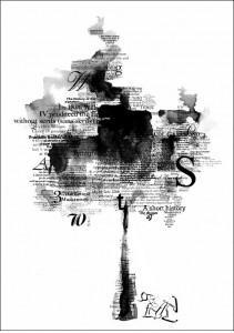 typography tree par fikriye