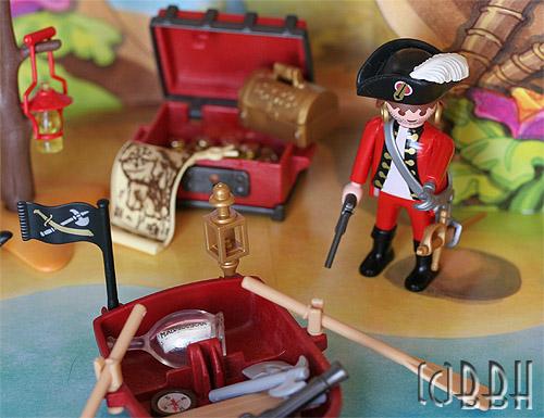 Calendrier de l'Avent Playmobil 4156 : Les Pirates
