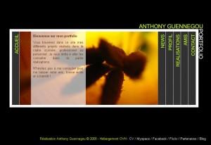 portfolio V4 d'anthony guennegou