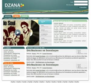 Dzana.net, la bosnie sur le net