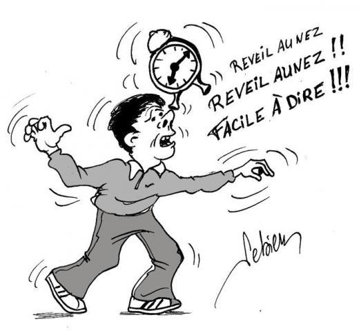Caricature - Vous réveillonnez ?