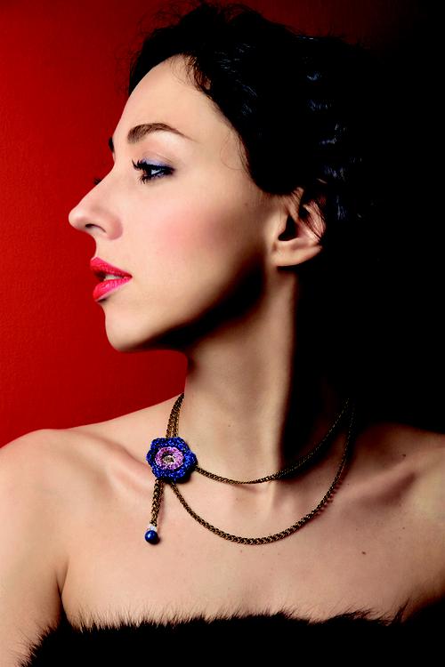 DOUNIACHA Collier asymétrique/  Asymetric necklace