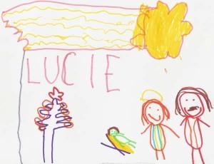 Lucie raconte la Nativité