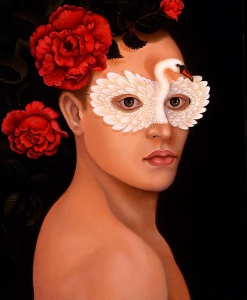 Dans les bras du peintre Tino Rodriguez beaux-arts