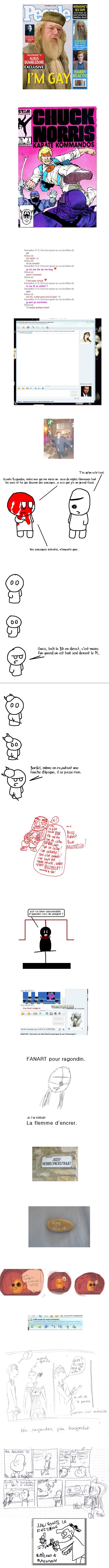 Demain je rentre au lycée, alors aujourd'hui je fous rien...