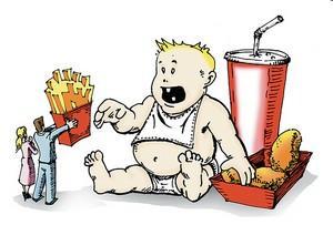 La malbouffe et l\'obésité infantile