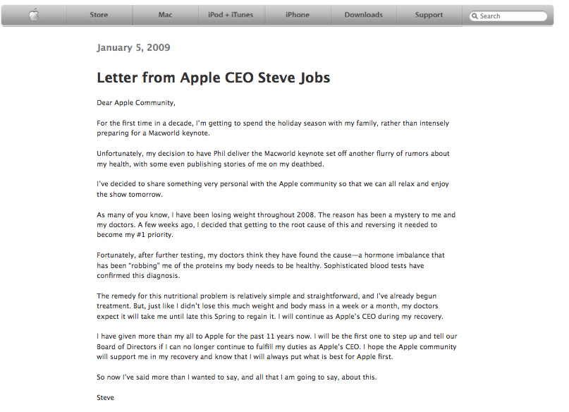 lettre-steve-jobs Steve Jobs souffre d’un déséquilibre hormonal 