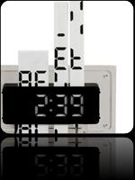 L'horloge mécanique qui réinvente l'affichage digital...