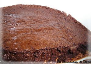 Fondant au chocolat, léger comme une mousse
