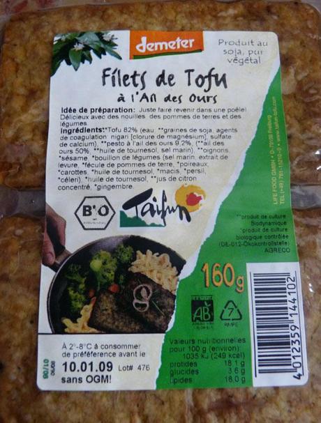 tofu ail des ours
