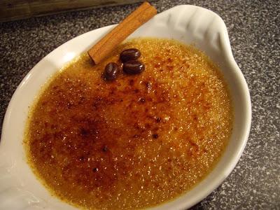 Crème brûlée café cannelle