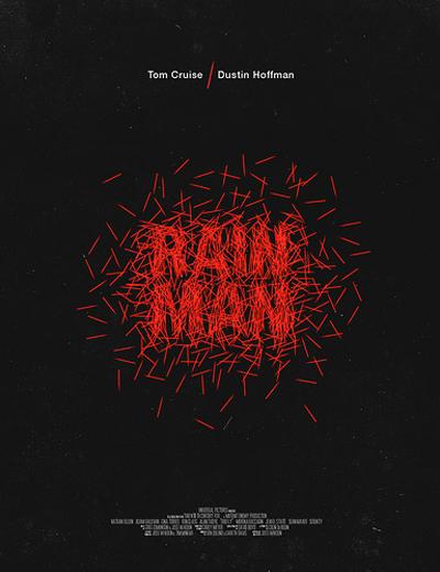 Rain Man © Olly Moss