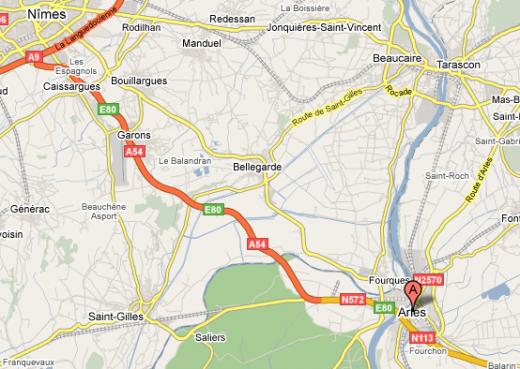 Les poids lourds bloqués sur l’autoroute d’Arles
