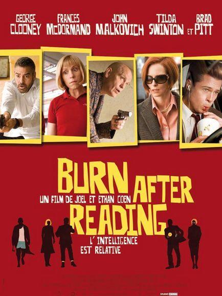 Burn after reading réalisé par les frères Joël et Ethan Coen