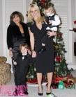 Britney Spears, sa mère Lynne et ses enfants Sean Preston et Jayden James