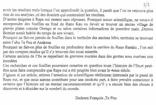 700/39e article de François Dederen (3/3) > Le cimetière secret des anciens Rapa Nui