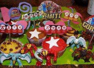 Magmion Tasarau Gormiti Birthday Cupcakes