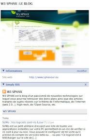 W3 SPHAX a sa page sur FaceBook.