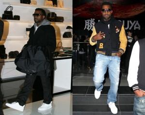 Photo des sneakers Kanye West x Louis Vuitton Juin 2009