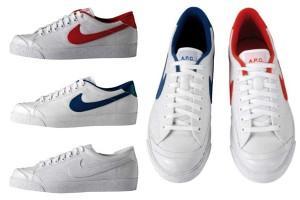 Nike x APC Printemps / été 2009 : la All Court 1975 réanimée Nike x APC Printemps / été 2009 : la All Court 1975 réanimée