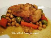 Tajine de poulet aux olives du Maroc