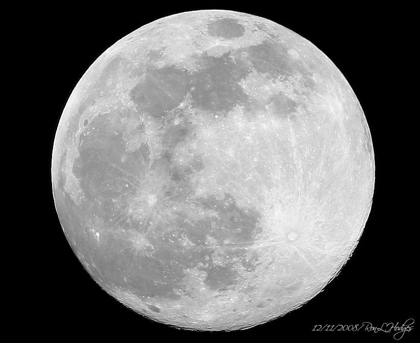 La plus grande Pleine Lune de 2008, le 11 décembre dernier