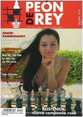 Alexandra Kosteniuk, la reine des échecs