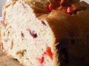 Brioche pralines cranberries