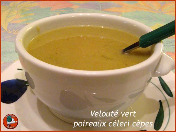 Velouté vert, allez on se refait une santé