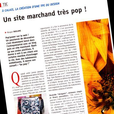 popavenue in La Gazette - 03/01/2009