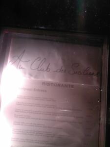 Le Club des Siciliens, 18 rue du Dragon, 75006 Paris