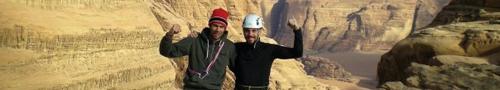 wadi rum jordanie escalade grande voie rock climbing jordan