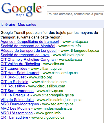 google-maps-transport-publics-2 Google Maps intègre tous les transports publics de la région de Montréal