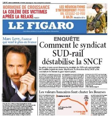 Le Figaro: le bras armé anti-grève de Sarkozy?