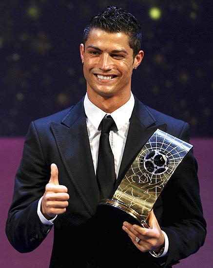 Cristiano Ronaldo, meilleur joueur de l'année 2008
