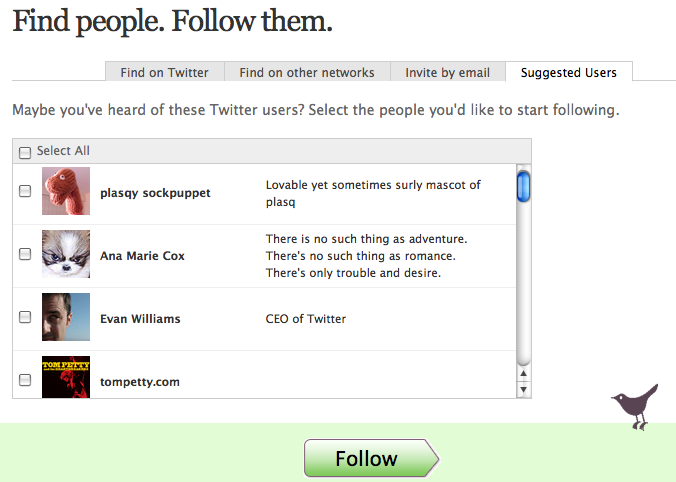 twitter-suggested-users twitter vous suggère des personnes qui ne vous intéresse pas