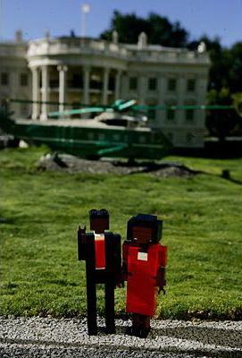L’investiture de Barack Obama en LEGO