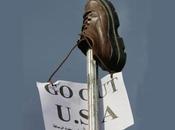 Georges Bush, chaussures volantes vengeance symbolique