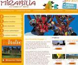 Mise en ligne de Mirabilia Voyages : site + blog