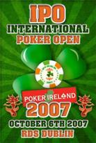 Irlande je t'aime : Irish Poker Open 2008