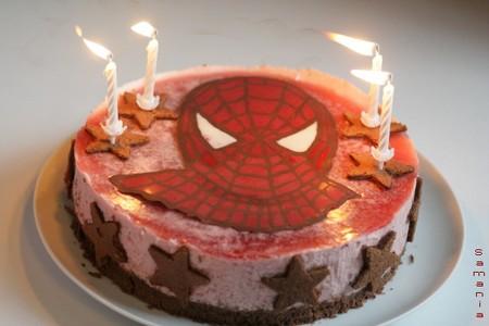 bougie anniversaire spiderman - Artgato