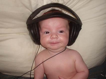 headphones baby